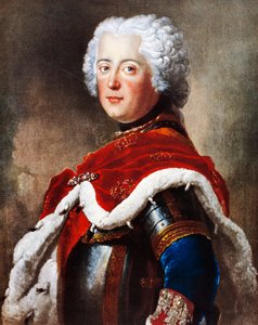 Portrait of Frederick II of Hohenzollern, known as Frederick the Great