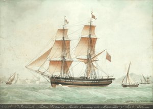 The Weasel Coming into Marseilles, 9th September 1823