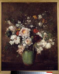 Vase of Flowers by Antoine Vollon