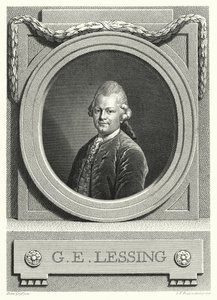 Gotthold Ephraim Lessing, German Enlightenment philosopher, writer and dramatist