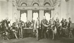 The Berlin Conference by Anton Alexander von Werner