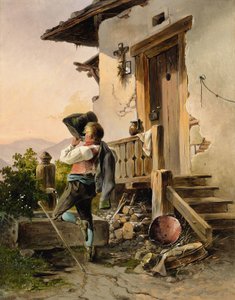 Rest and Refreshment at the Fountain by Anton Altmann