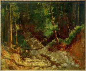 Forest Interior by Anton Faistauer