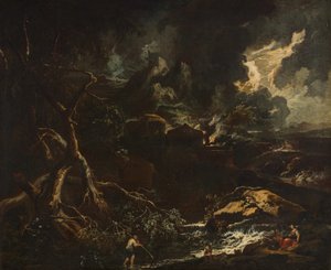 Thunderstorm Landscape by Anton Faistenberger