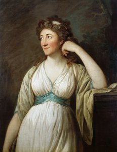 Portrait of Elisa von der Recke by Anton Graff
