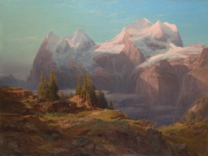 Wengeralp in the Bernese Oberland (Eiger, Mönch, and Jungfrau)