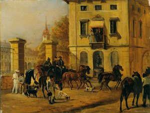 Departure by Anton Hermann Kowalsky