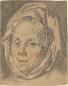 Head of a Matron by Anton Johann Tischbein