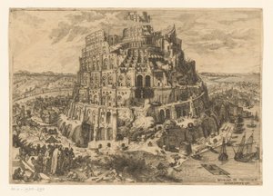 Tower of Babel by Anton Joseph von Prenner