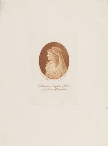 Portrait of Katharina Josepha Ritter, née Baumann by Anton Karcher