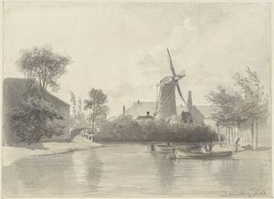 View of Haarlem by Anton Mauve