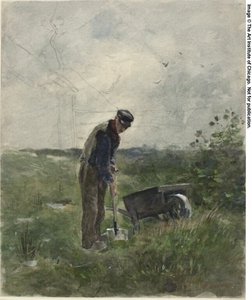 Peasant Plowing