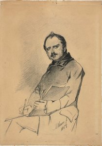 Portrait of a Man Writing