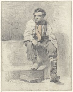 Seated Workman