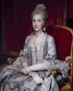 Portrait of Infanta Maria Luisa of Spain 1745-1792, Holy Roman Empress, 1770 by Anton Raphael Mengs