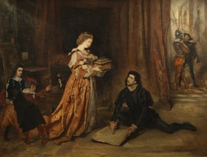 Columbus and Queen Isabella