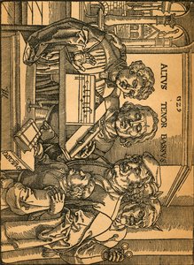 A rare woodcut by Anton Von Worms Anton Woensam by Anton Woensam