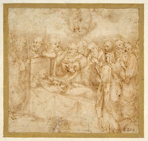 The Dormition of the Virgin by Antonello Gaggini
