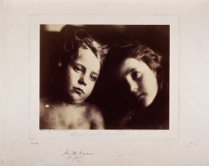 Cherub and Seraph by Frederick (attr. to) Barnard