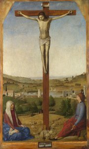 Christ Crucified by Antonello da Messina