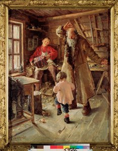 A Merry Moment by Antonina Leonardov Rzhevskaya