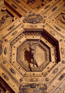 Apollo, protector of medicine (detail) by Antonio (d.1663) Paolucci