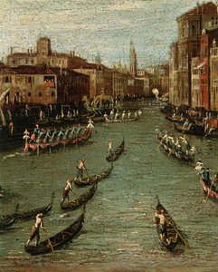 The Historical Regatta: Gondolas on Grand Canal