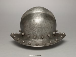 War hat, or kettle hat, c.1475-1500 by Antonio (workshop of) Missaglia
