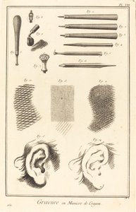 Crayon Manner Engraving: Plate VIII by Antonio Baratta after A. J. de Fehrt