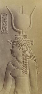 Cleopatra, Temple at Dendera by Antonio Beato