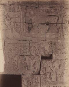 Deir el-Medineh, Sacred Barge by Antonio Beato
