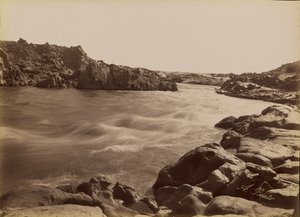 The Rapid of the First Cataract by Antonio Beato