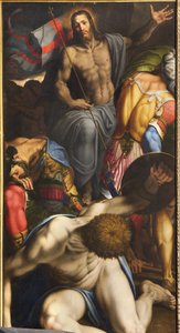 The Resurrection (detail) by Antonio Campi