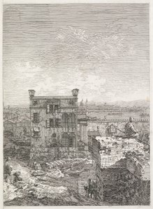 Views: A House Surrounded by Six Columns, 1735-1746