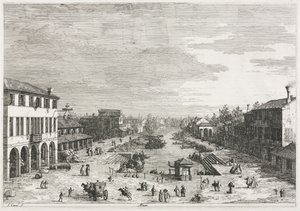 Views: Views of Mestre, a Town in the Province of Venice by Antonio Canaletto