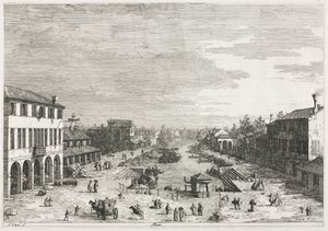 Views: Views of Mestre, a Town in the Province of Venice by Giovanni Antonio Canal