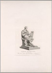 George Washington, Front View, from Oeuvre de Canova by Antonio Canova