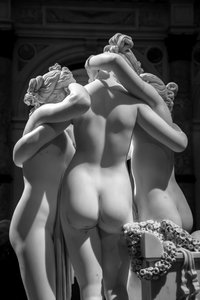 The Three Graces by Antonio Canova