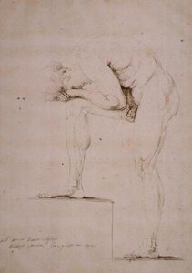 Male Nude Crying