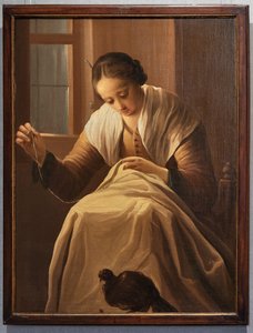 Sewing Girl