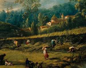 The harvesting (detail)