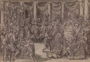 Banquet of Scipio, 1543 by Antonio Fantuzzi