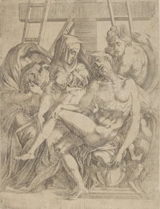 Pieta, 1540-45 by Antonio Fantuzzi
