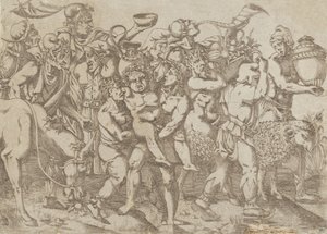 Silenus Carried, 1543