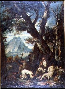 Countryside with Hermits