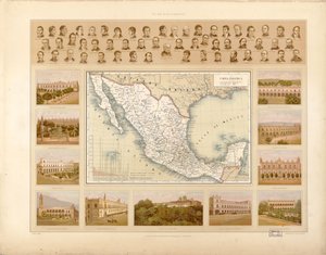 Picturesque and Historical Atlas of the United Mexican States by Antonio García Cubas