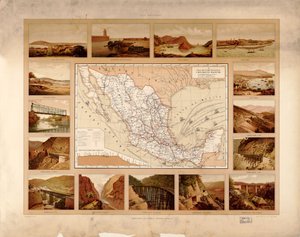 Picturesque and Historical Atlas of the United Mexican States by Antonio García Cubas