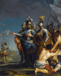 Saint Louis Departing For The Crusade by Antonio Gionima
