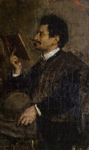 Portrait of Critic Saverio Kambo