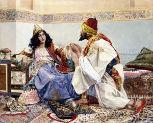 A Gift for the Favourite by Antonio Maria Fabres y Costa